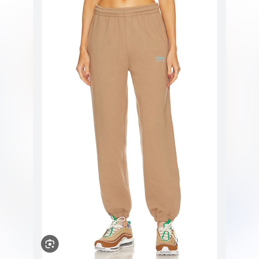 Tan Jogger Pants